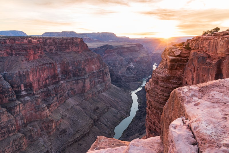 Tuweep Grand Canyon at sunset