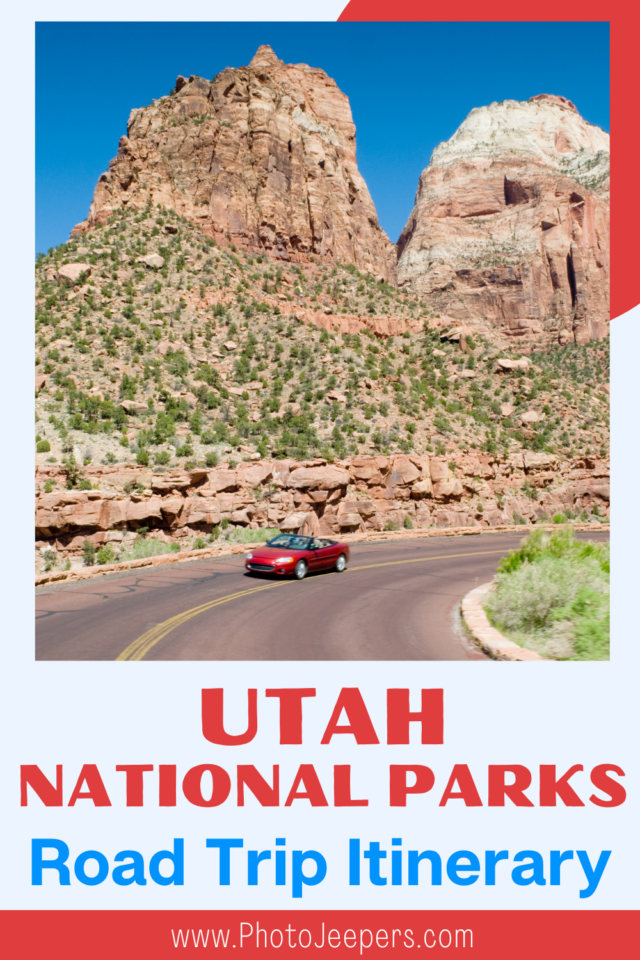 Utah National Parks Road Trip Itinerary