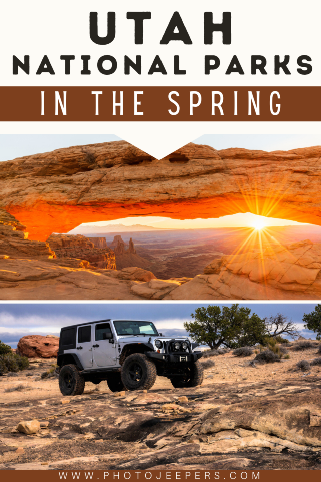 Utah National Parks in the Spring