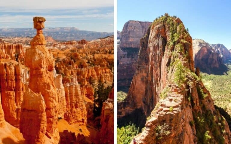 bryce canyon and zion