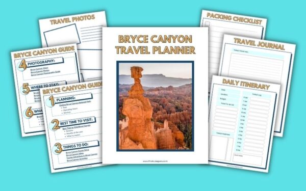 Bryce Canyon Travel Planner by Photo Jeepers