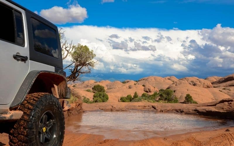 Jeep trail Moab Utah