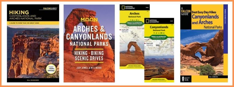 Arches Canyonlands guides and maps