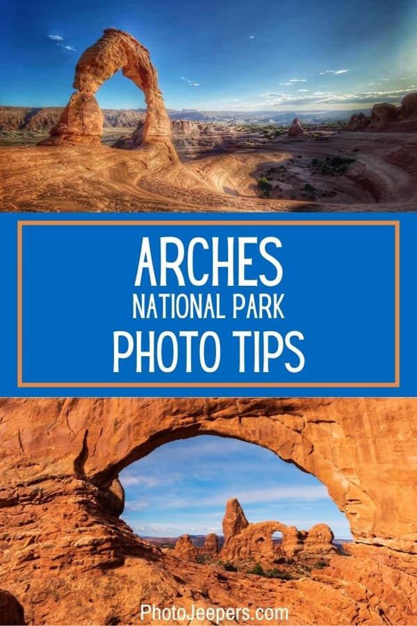 arches national park photo tips