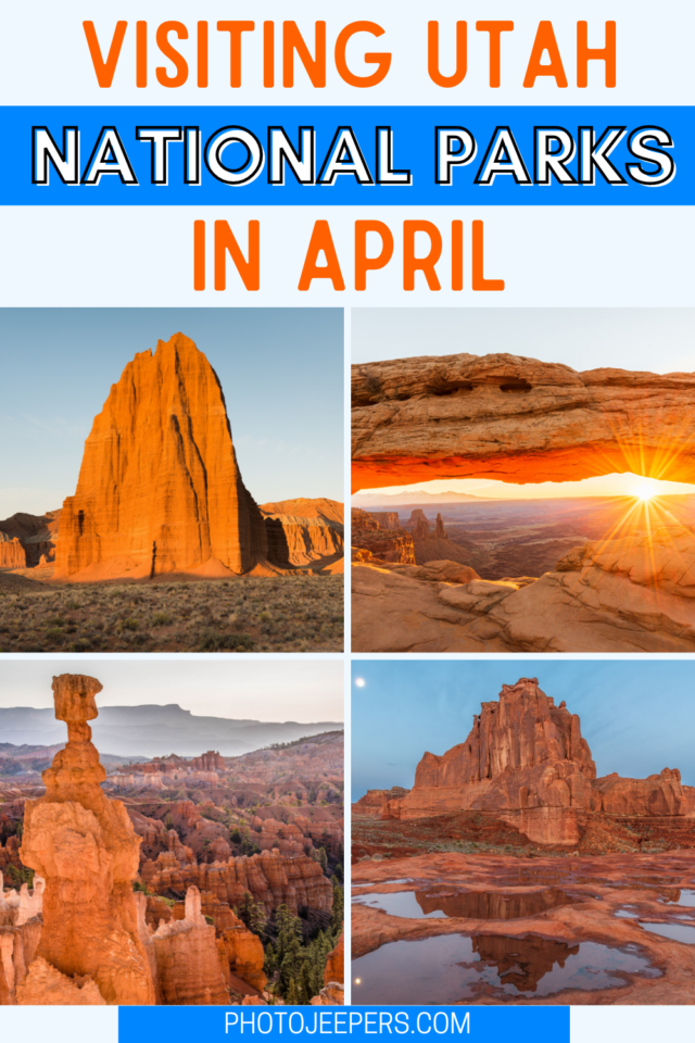 Utah National Parks in April