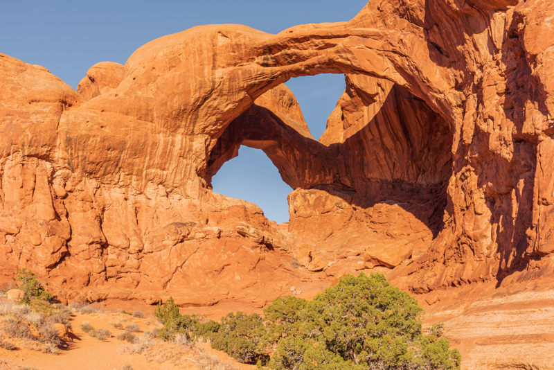 Double Arch photo at Arches National Park 