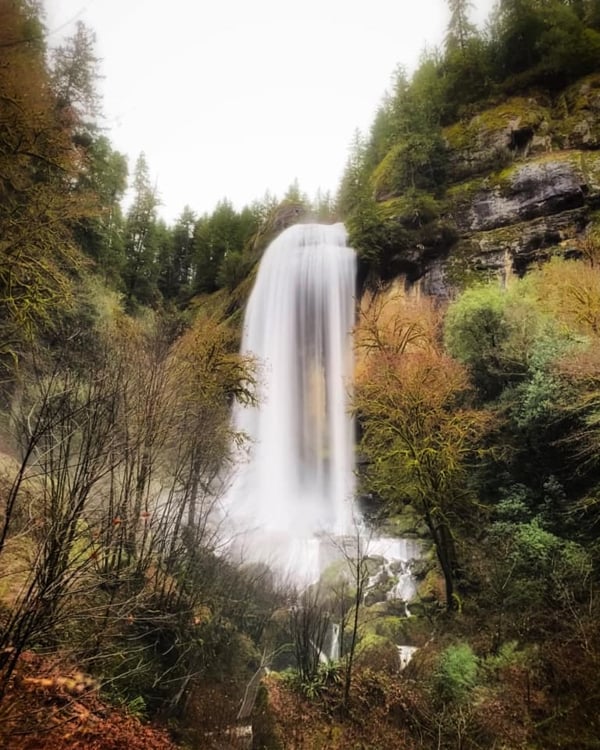 long exposure waterfall photo