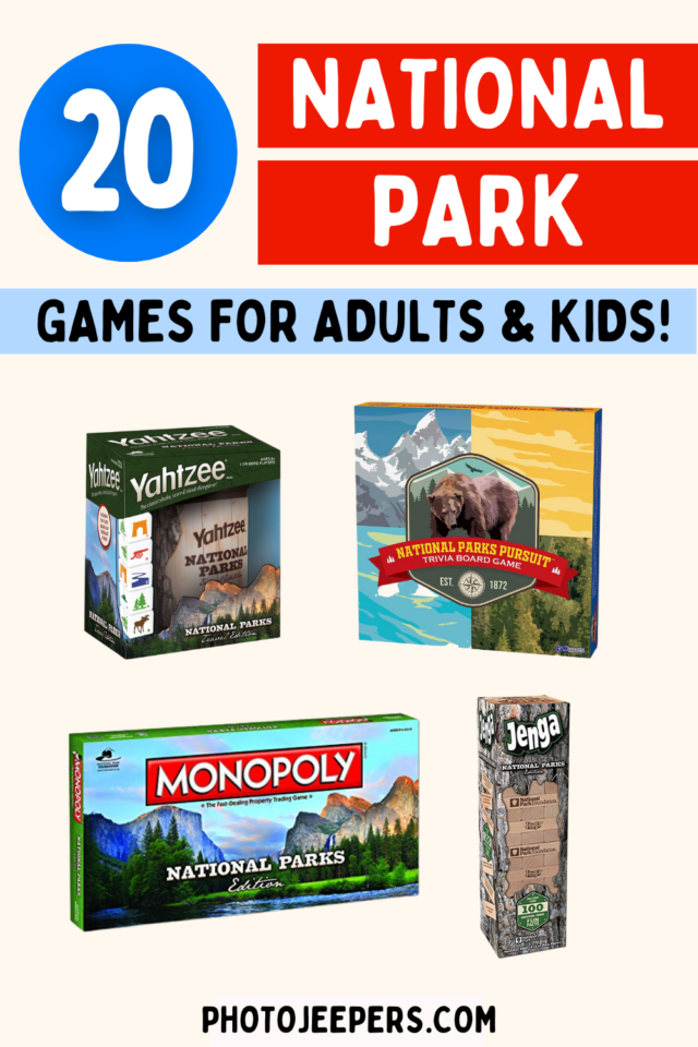 20 National Park Games for Adults and Kids
