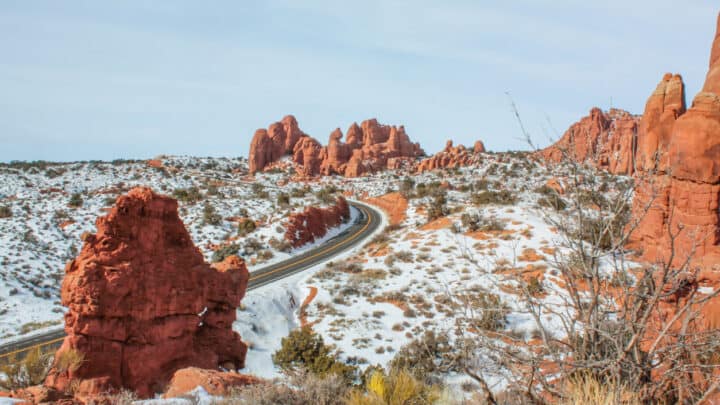 Image for Visiting Arches National Park in Winter What You Need to Know