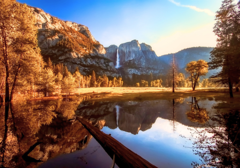 Yosemite National Park in the fall