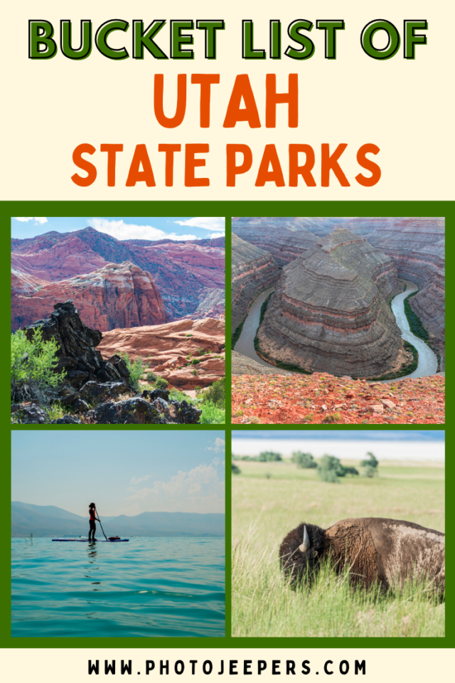bucket list of Utah State Parks