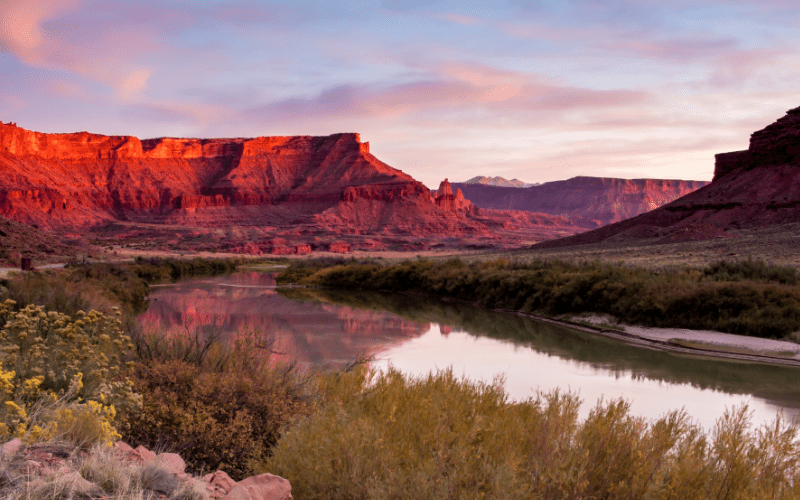 colorado river in moab