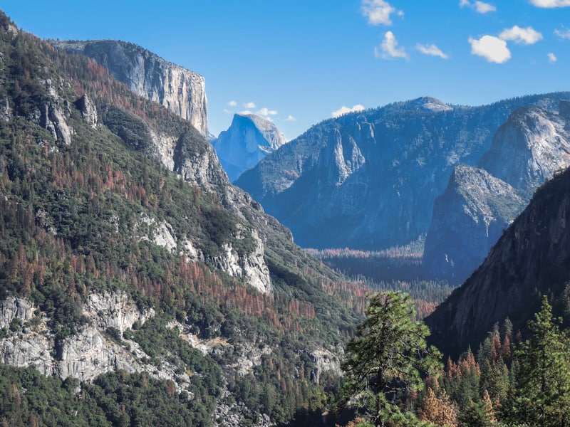 Yosemite National Park landscape photo