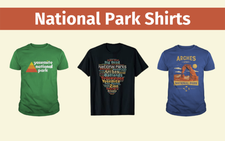 List of National Park Shirts: Terrific Gift Ideas