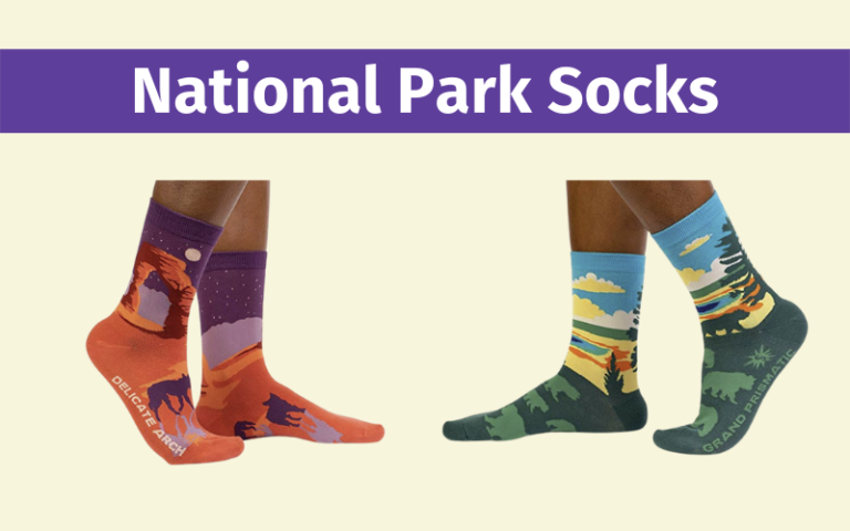 List of National Park Socks: Fun Gift Ideas