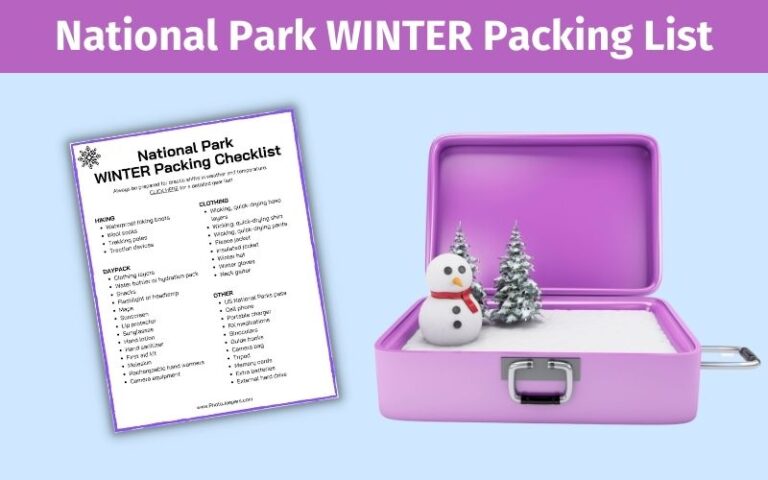 Winter Packing List For National Parks
