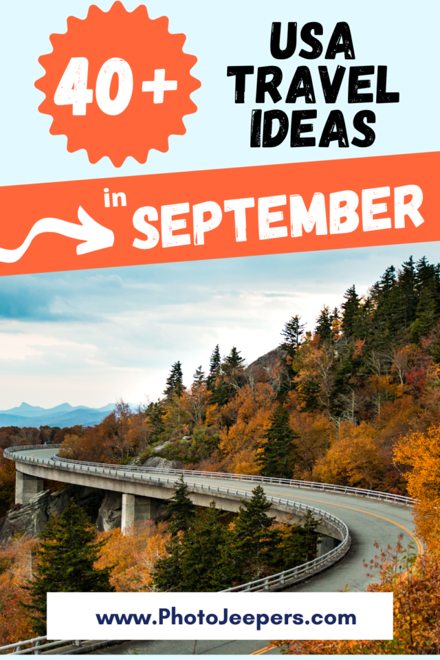 USA travel ideas in September