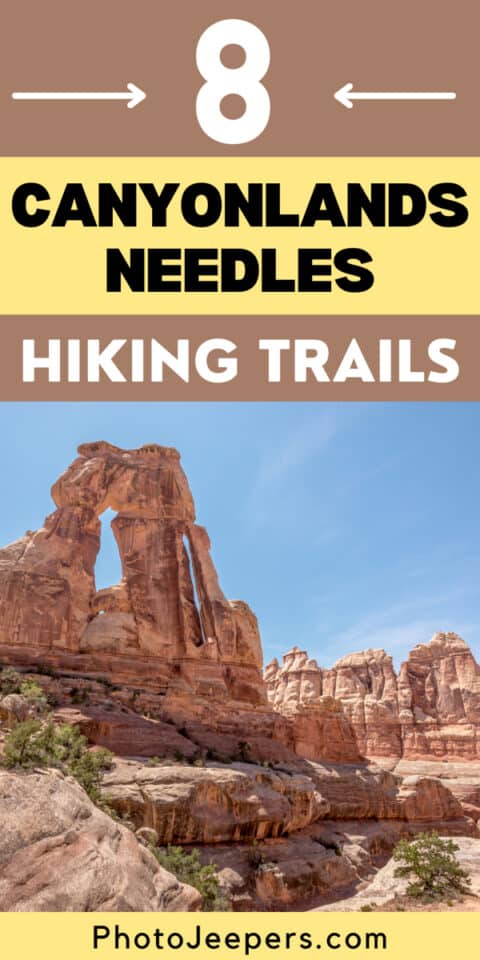 8 canyonlands needles hiking trails