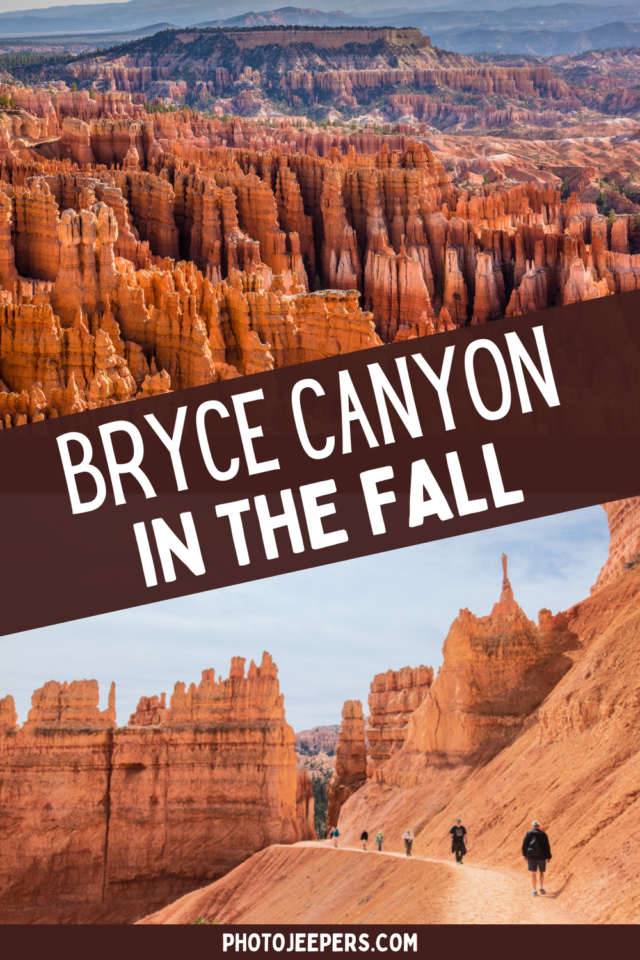 Bryce Canyon in the fall