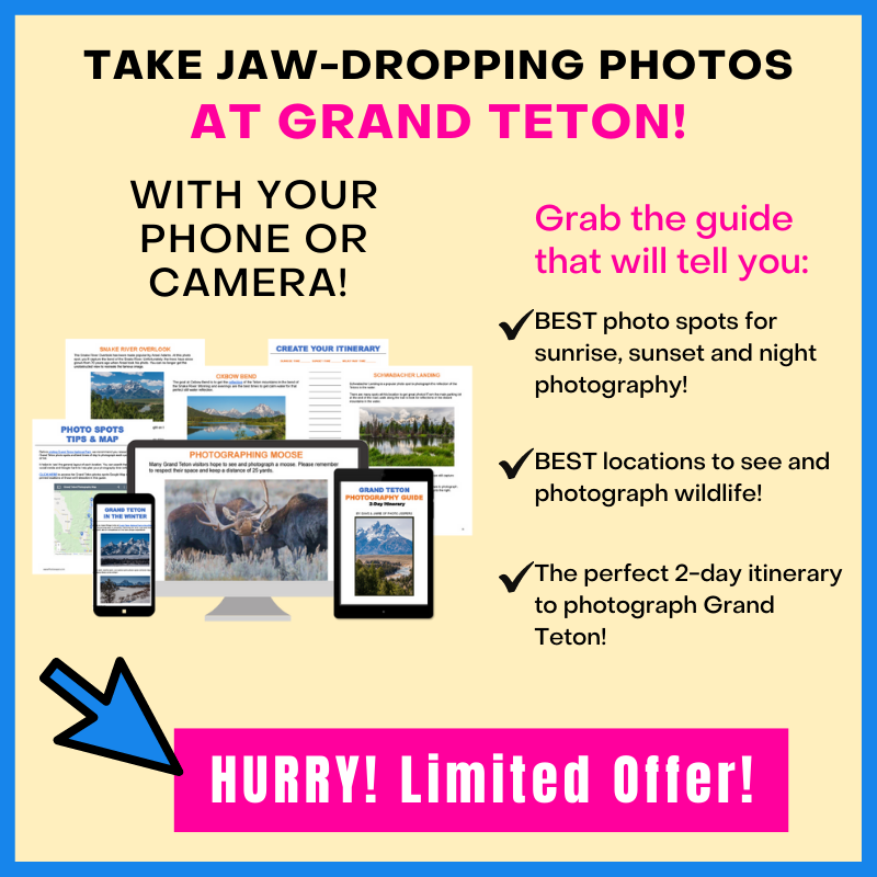 Grand Teton Photo Guide Option Box