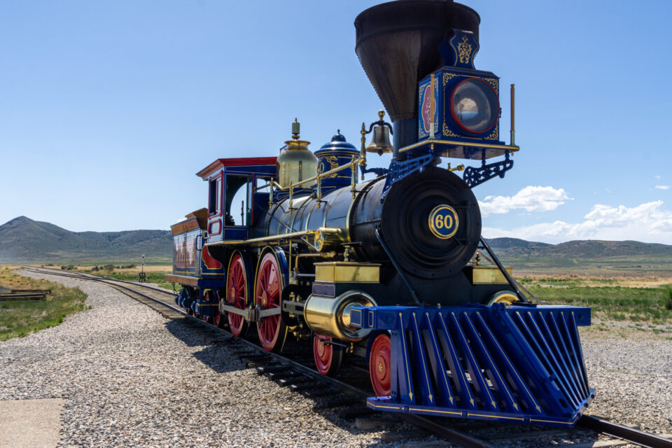 Jupiter Locomotive at Golden Spike National Historic Park