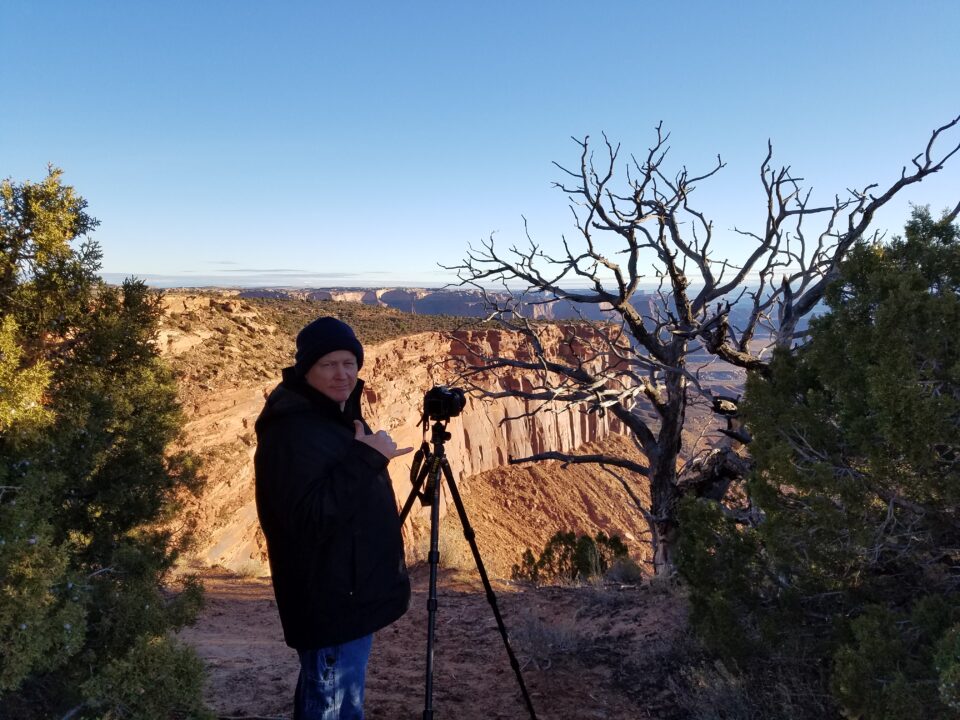 Winter photography at Canyonlands