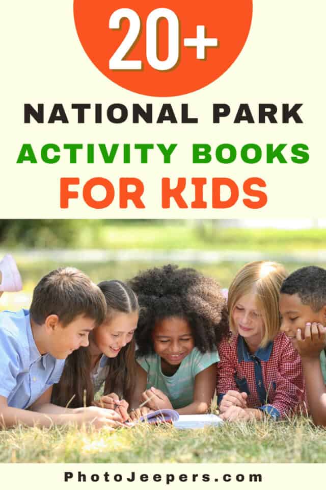 national park activity books for kids
