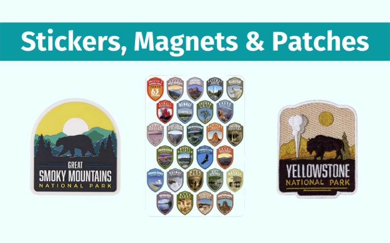 US National Park Stickers, Magnets and Patches