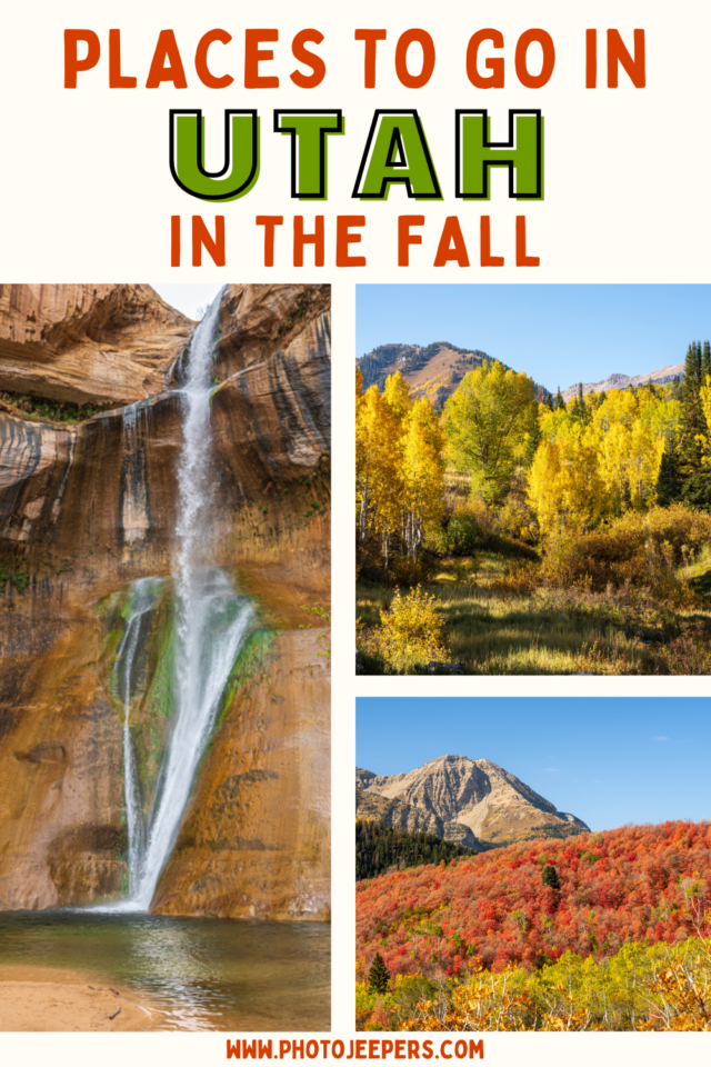 places to go in Utah in the fall