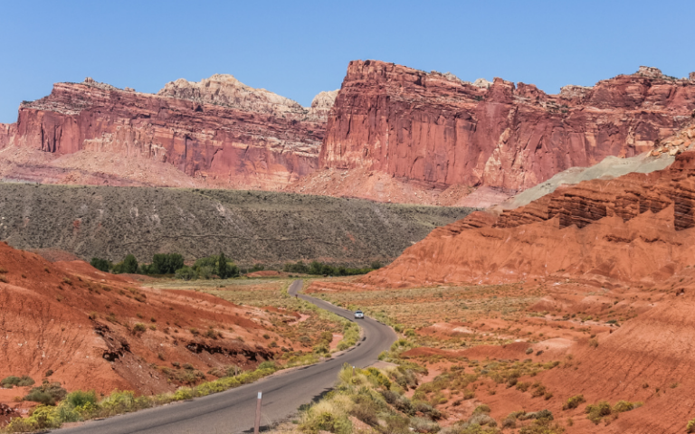 Visiting Capitol Reef in August