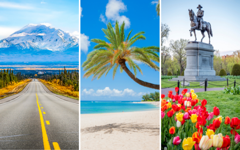 50+ July Vacation Ideas in the US By Region