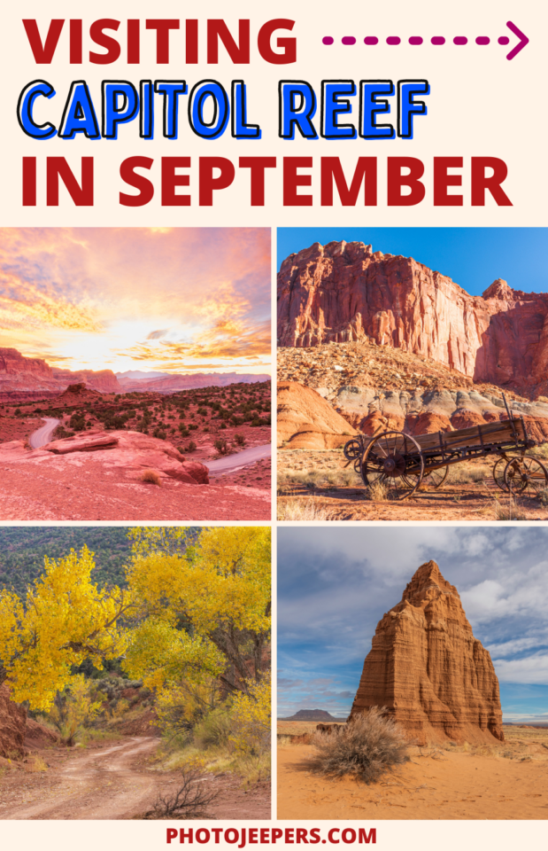 visiting Capitol Reef in September