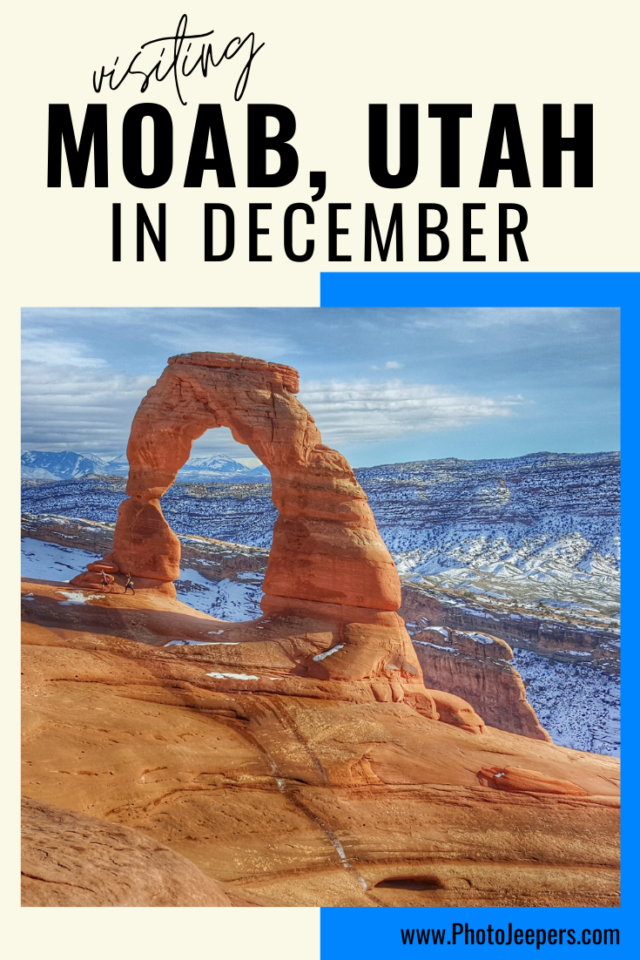 visiting moab utah in december