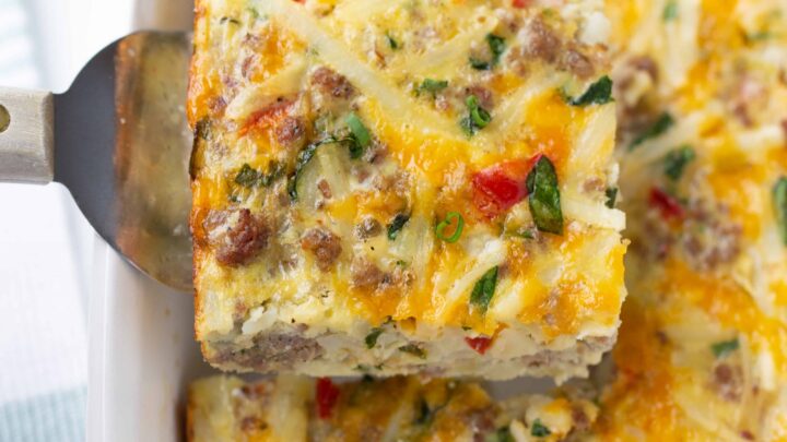 Image for Sausage Hashbrown Breakfast Casserole (Gluten-Free)