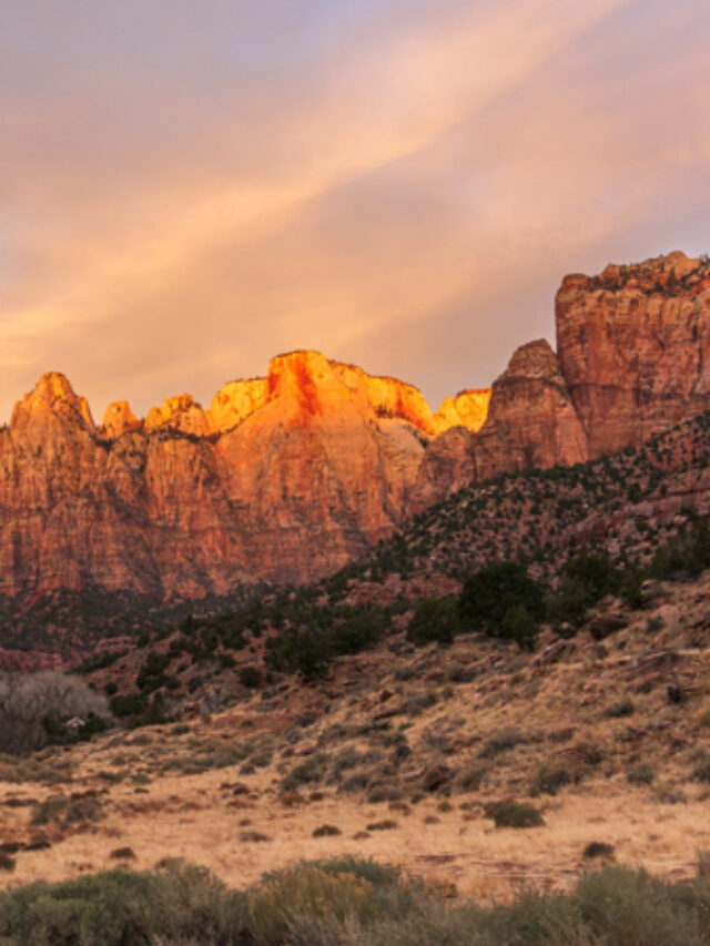 Best Photo Spots For Sunrise at Zion National Park Story