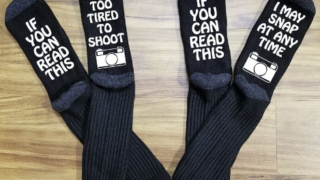 funny photography socks