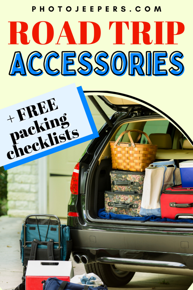 road trip accessories plus free packing checklists