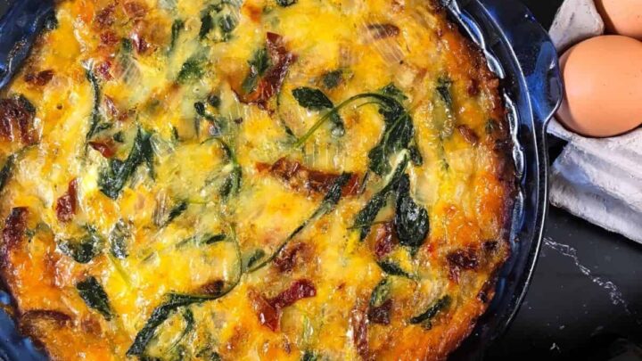 Image for Keto Crustless Quiche | High Protein Frittata Recipe Summer Yule Nutrition