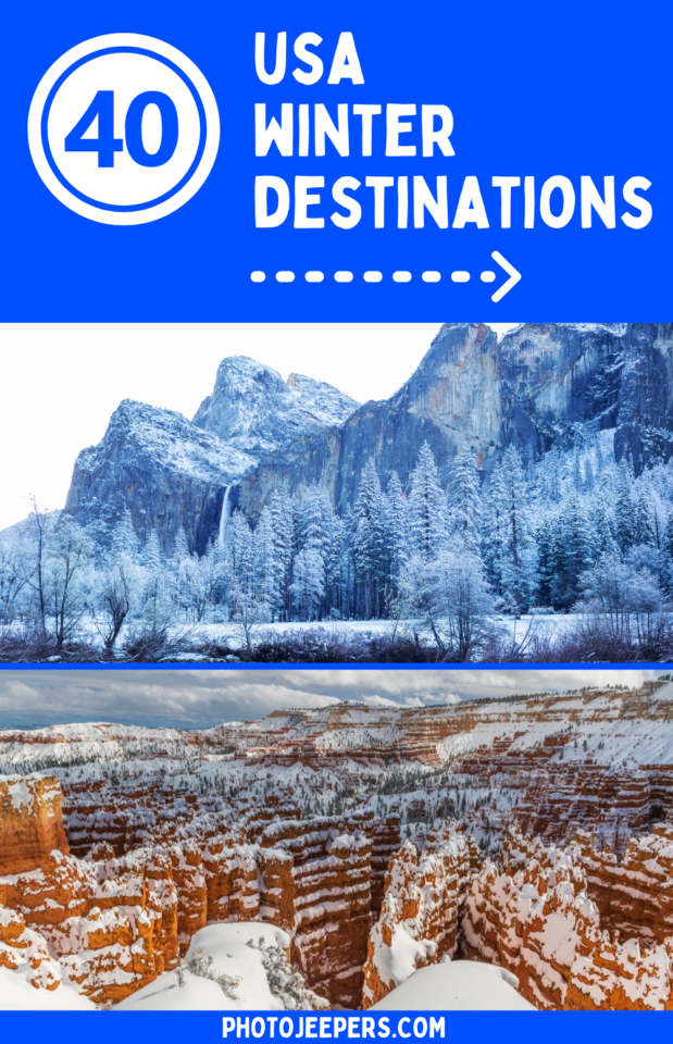 USA winter vacation destinations