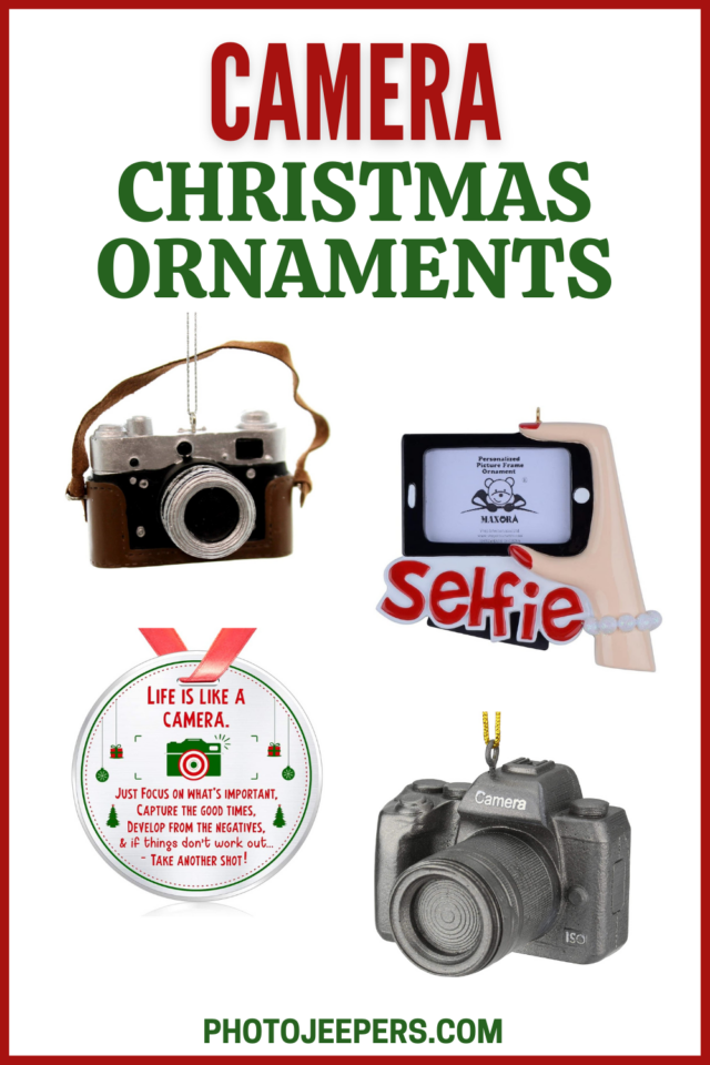 Camera Christmas Ornaments