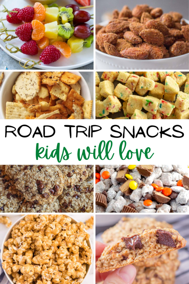 Road trip snacks kids will love