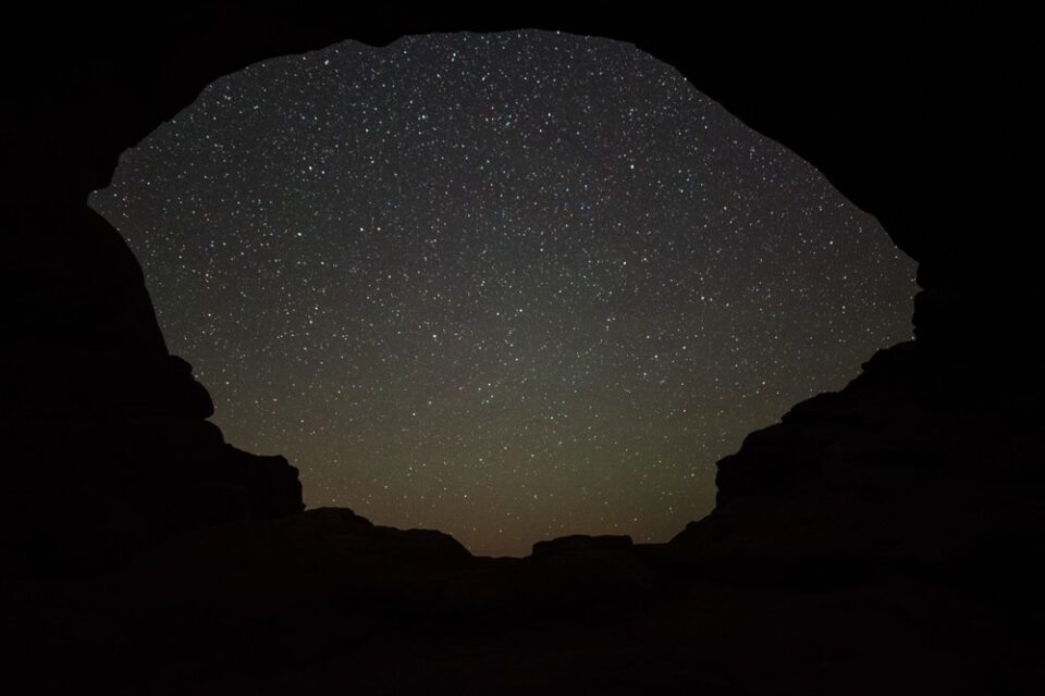 Stargazing at Arches National Park