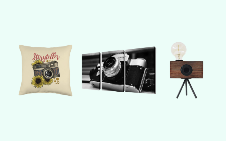 25+ Camera Themed Home Decor Gifts