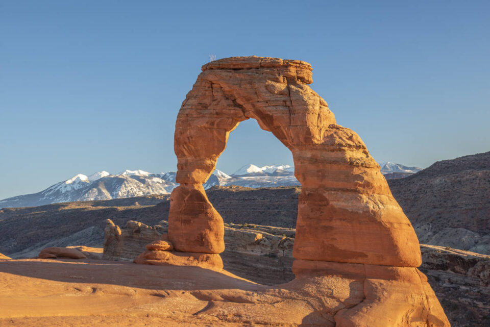 delicate arch at Arches National Park