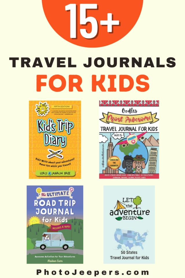 15+ travel journals for kids