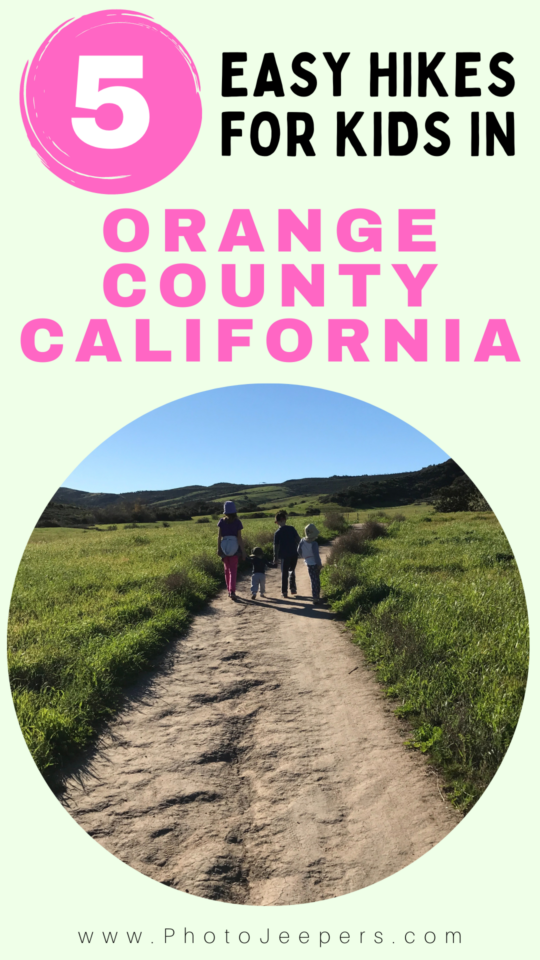 5 easy hikes for kids in orange county california