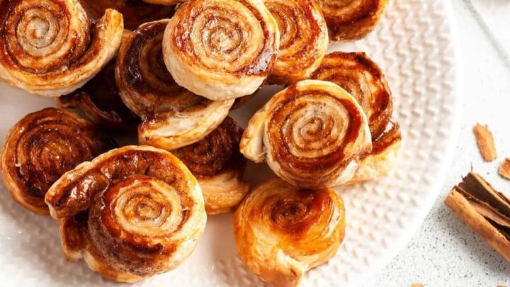 Image for Cinnamon Sugar Puff Pastry Pinwheels