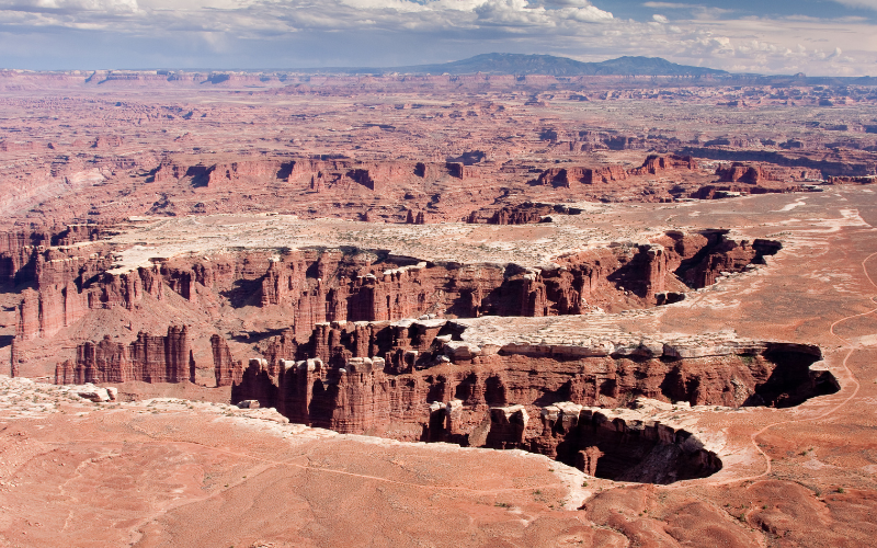 Grand View Point at Canyonlands Island in the Sky