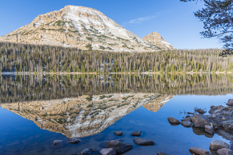 Mirror Lake Utah reflection
