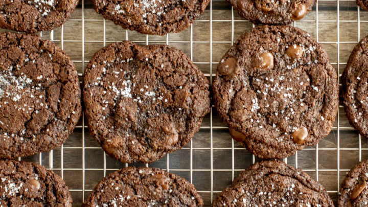 Image for Salted Brownie Cookies